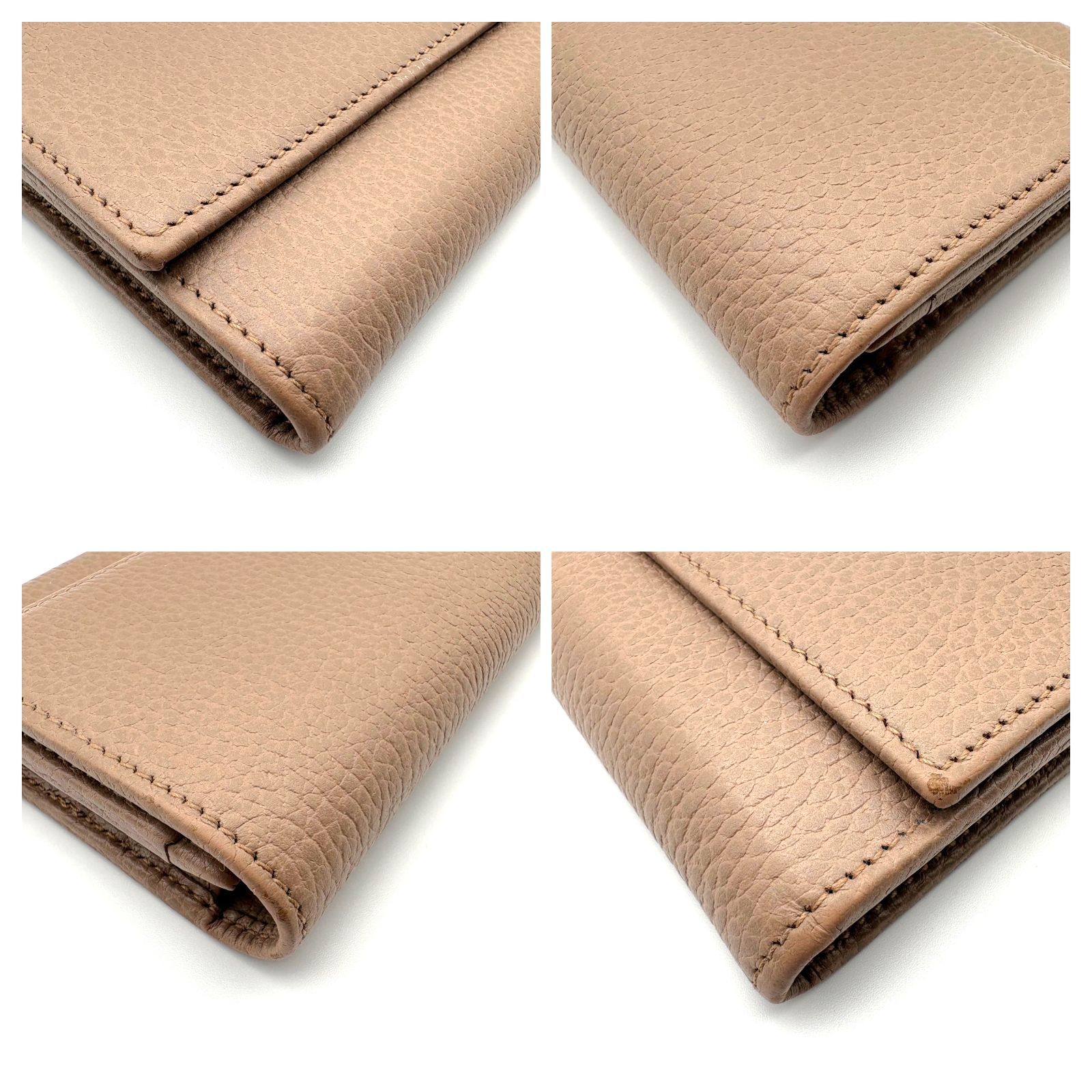 美品 】GUCCI グッチ GGマーモント コンチネンタルウォレット 長財布 