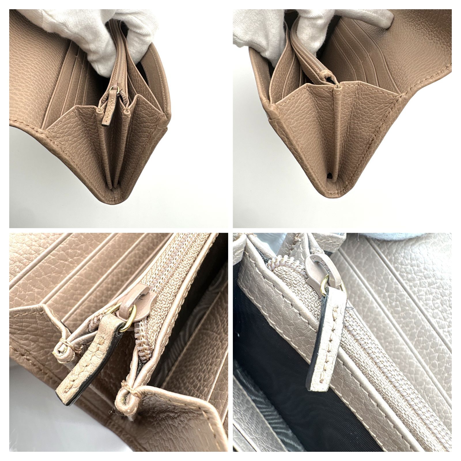 美品 】GUCCI グッチ GGマーモント コンチネンタルウォレット 長財布 