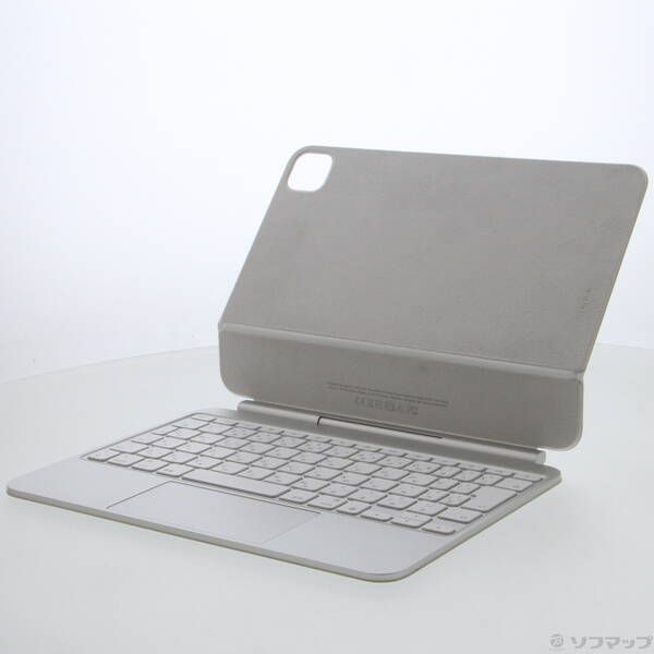 ソフマップ 〔中古品〕 11インチiPad Pro(M4)用 Magic Keyboard 日本語 ホワイト MWR03J／A【344】