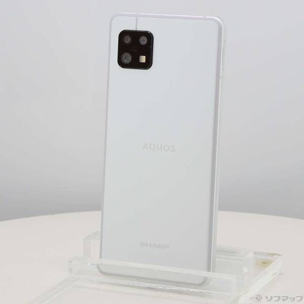 品〕 AQUOS sense6 128GB シルバー SH-M19 SIMフリー【349】 【公式通販】