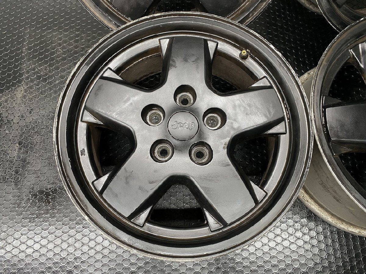 Jeep チェロキー 純正ホイール 16インチ 4本 7J5HPCD114.3+41.3 
