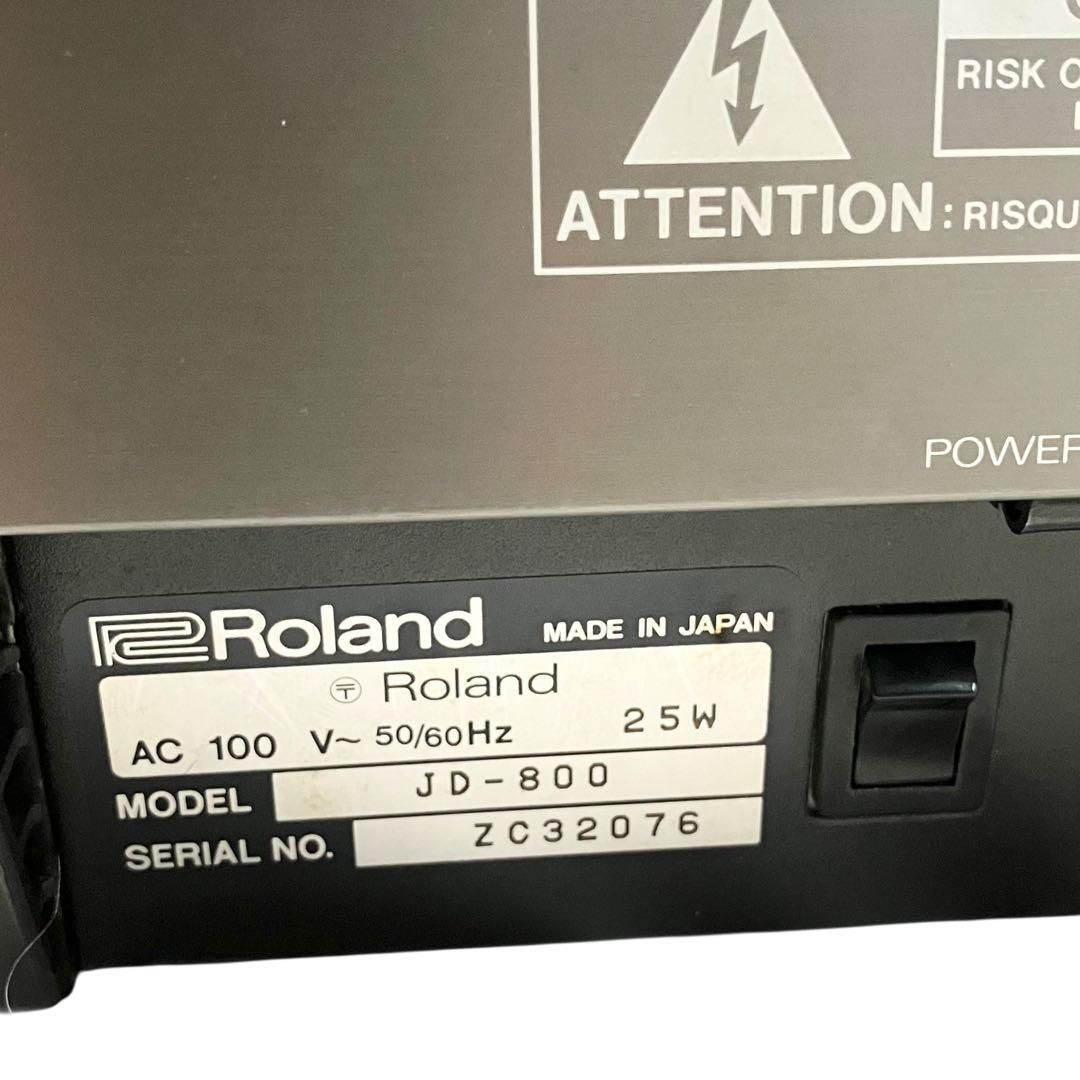 Roland シンセサイザー 61鍵盤 JD-800 ブラック ソフトケース付