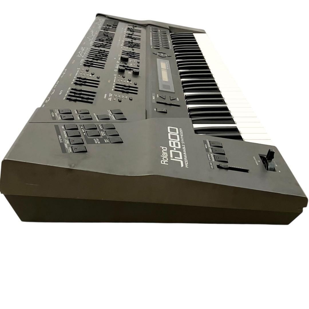 Roland シンセサイザー 61鍵盤 JD-800 ブラック ソフトケース付 ローランド デジタルシンセサイザー