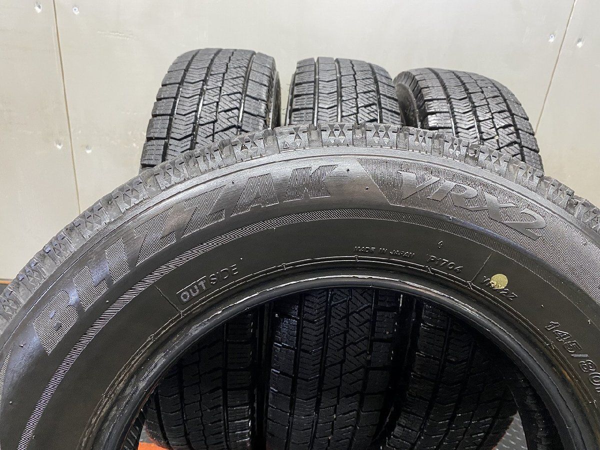 BS BRIDGESTONE BLIZZAK VRX2 145/80R13 13インチ スタッドレス 4本 21