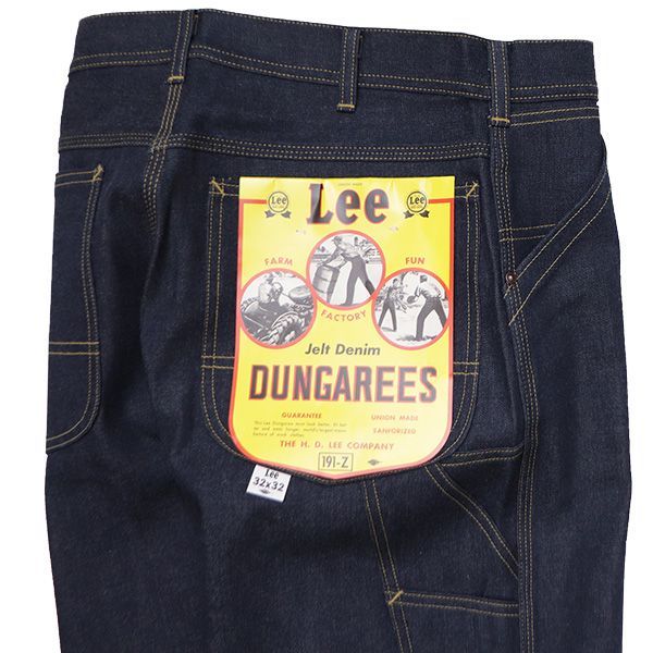 リー【Lee】LM6191 THE ARCHIVES DUNGAREES 191-Z 1950's MODEL デニム
