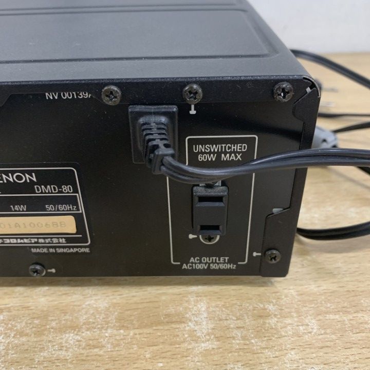 アウトレット口コミ DENON デノン DMD-80 MDデッキ 【公式通販】