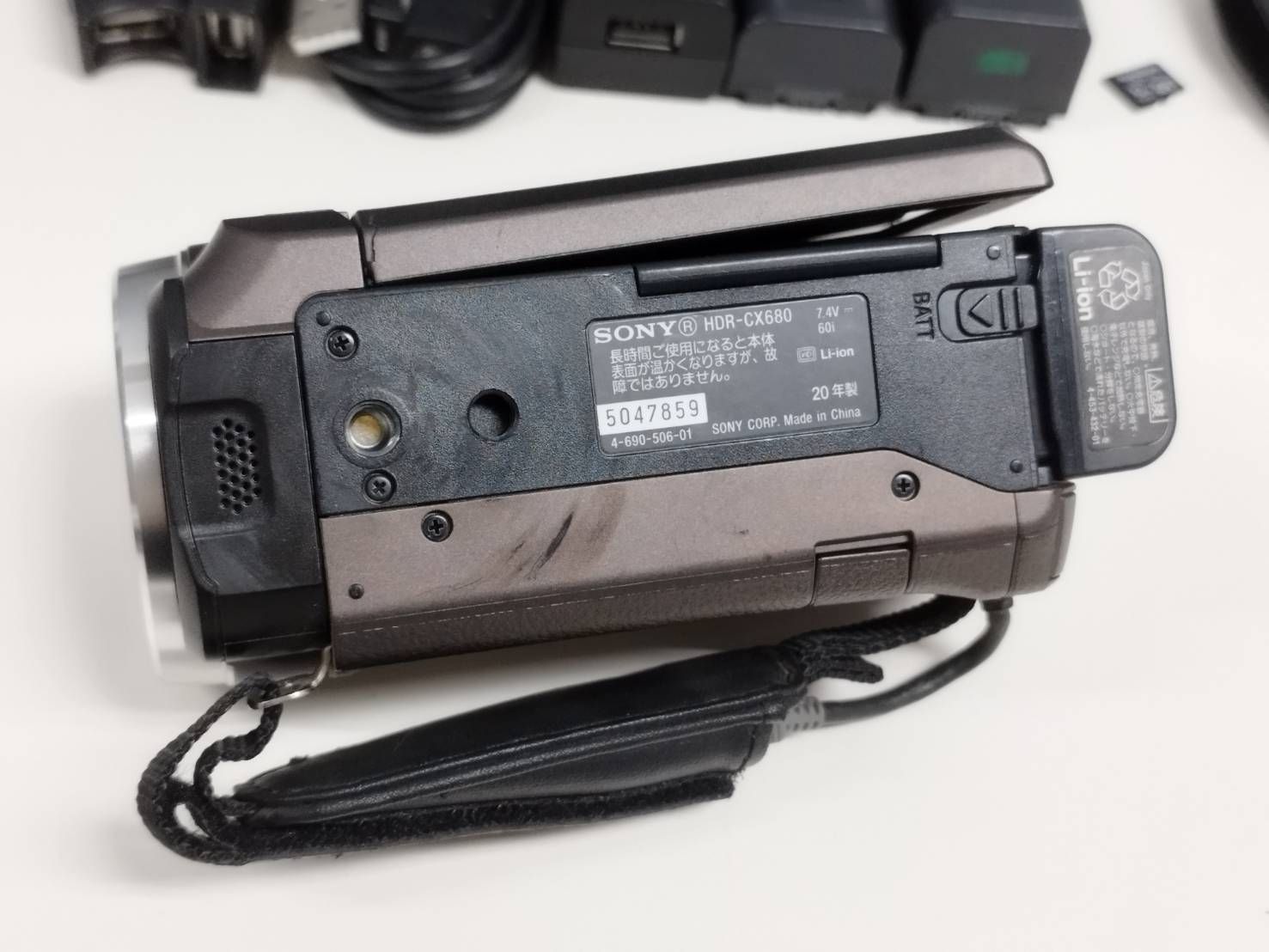 SONY HDR-CX600 ハンディカム/デジタルビデオカメラ/メモリーカード 