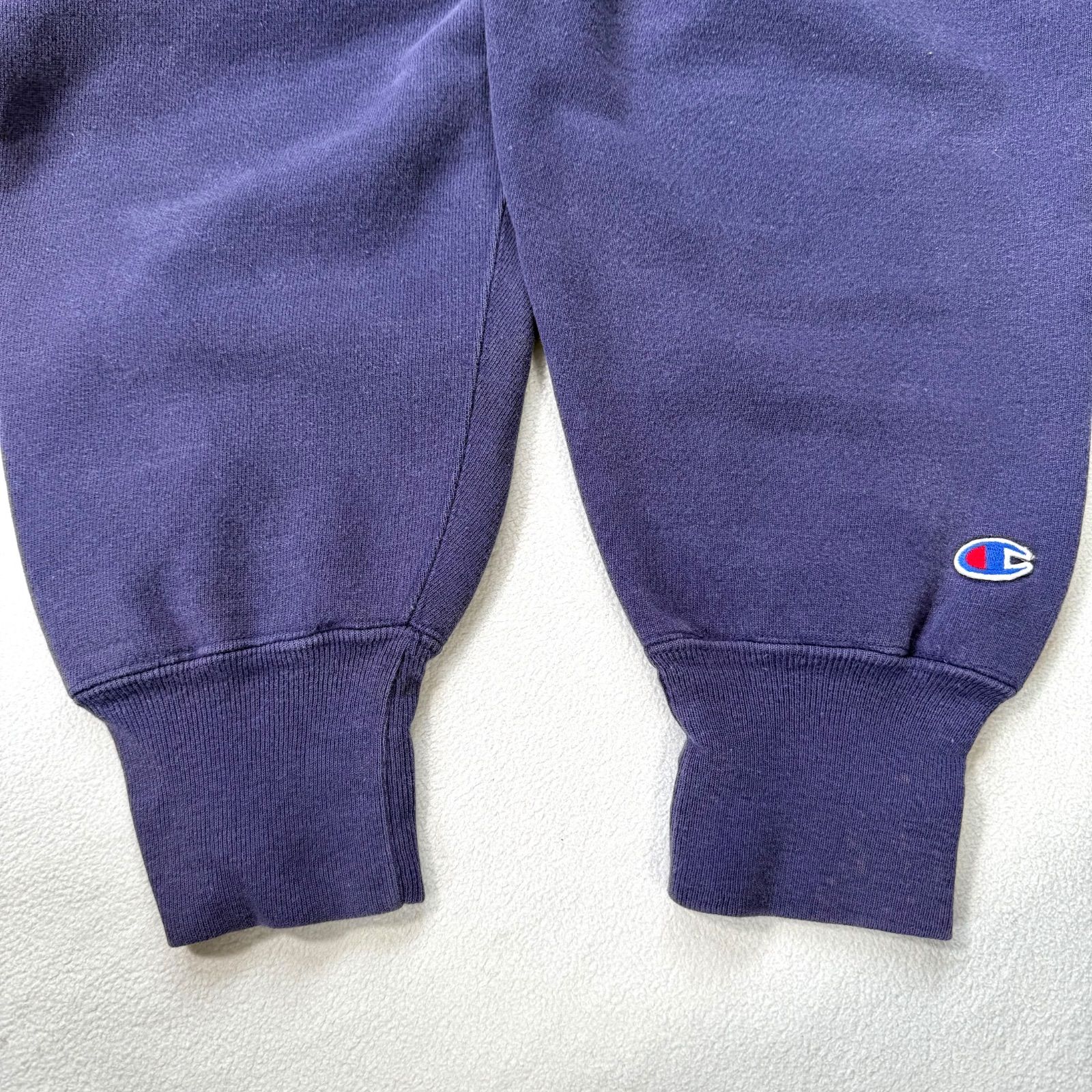 美品・XL・ナス紺ネイビー】90s チャンピオン リバースウィーブ 