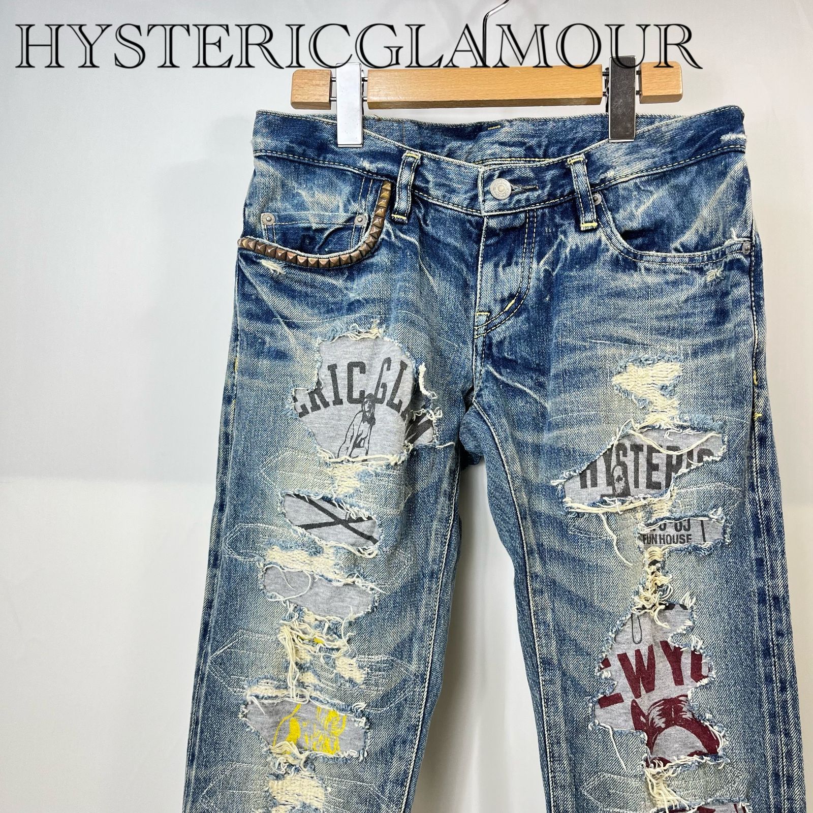 HYSTERIC GLAMOUR キムタク着ダメージデニム 【公式通販】