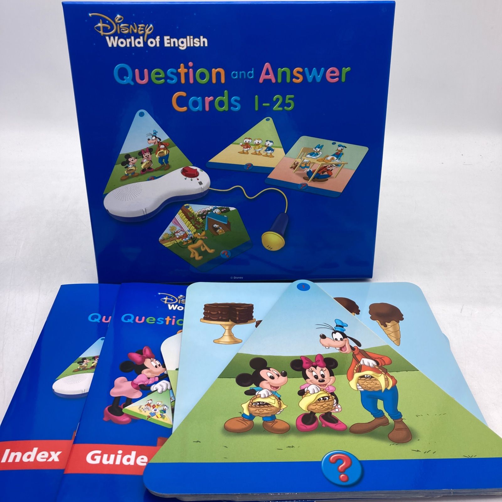 トークアロング　Ｑ＆Ａカード　レッツプレイ　ディズニー英語　1203883 トークアロング Q＆Aカード レッツプレイ ディズニー英語システム