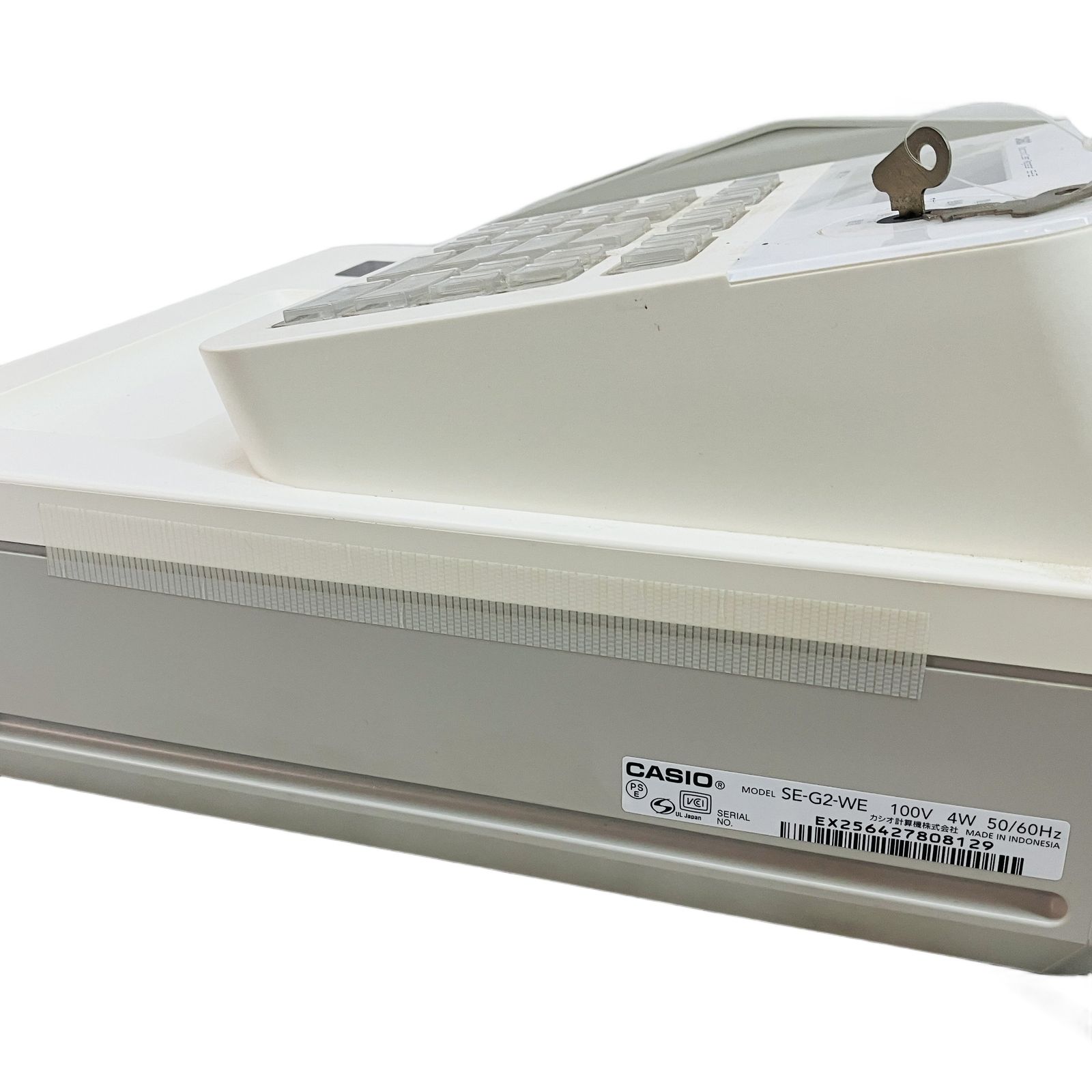 CASIO レジスター SE-G2-WE 100V 4W 50,60Hz共用 【公式通販】