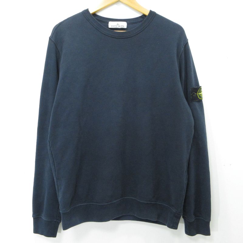 専用出品 STONE ISLAND ブルークルーネックスウェット STONE ISLAND - 残り
