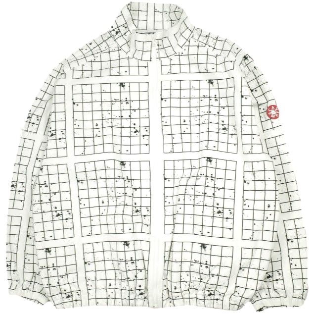 C.E シーイー 22SS 日本製 PANELED GRID ZIP JACKET パネルグリッド 