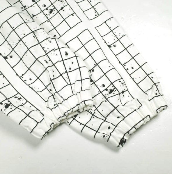 C.E シーイー 22SS 日本製 PANELED GRID ZIP JACKET パネルグリッド 