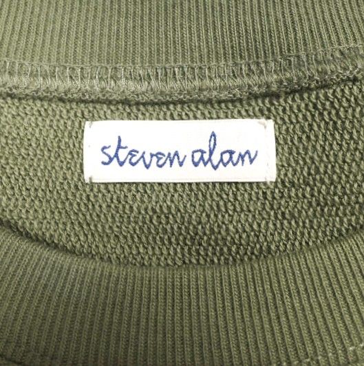 Steven Alan スティーブンアラン 26SS ウラケセットインクルーネックスウェット 8112-1-000006 M MOCA トレーナー トップス【中古】【Steven Alan】 Steven Alan スティーブンアラン 26SS ウラケセットインクルーネック