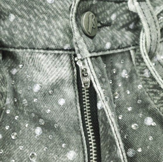 BIRTH OF  CHILD バースオブロイヤルチャイルド 3D PRINTING WASHED FULL DIAMOND DENIM 3Dプリントウォッシュフルダイヤモンドデニム XS BLACK ジップフライ ジーンズ パンツ ボトムス【中古】【BIRTH OF  CHILD】 BIRTH OF ROYAL CHILD バースオブロイヤルチャイルド 3D PRINTING