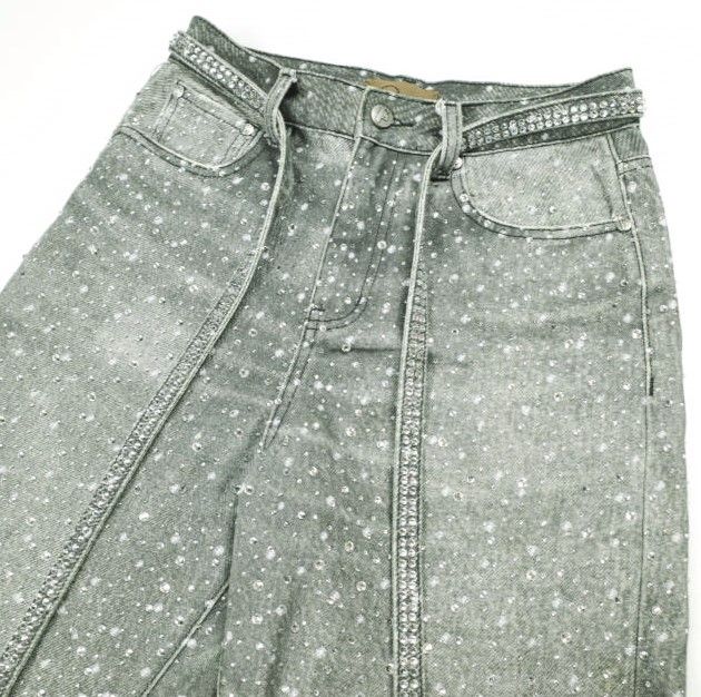 BIRTH OF  CHILD バースオブロイヤルチャイルド 3D PRINTING WASHED FULL DIAMOND DENIM 3Dプリントウォッシュフルダイヤモンドデニム XS BLACK ジップフライ ジーンズ パンツ ボトムス【中古】【BIRTH OF  CHILD】 BIRTH OF ROYAL CHILD バースオブロイヤルチャイルド 3D PRINTING