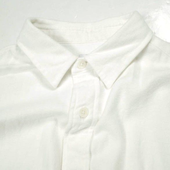 SEE SEE x URBS シーシー URBAN RESEARCH BUYERS SELECT アーバンリサーチ 25AW 別注 日本製 BIG SHIRT WASHED NEL ウォッシュドフランネル ビッグシャツ L WHITE 長袖 トップス【中古】【SEE SEE × URBS】 SEE SEE x URBS シーシー URBAN RESEARCH BUYERS SELECT アーバン