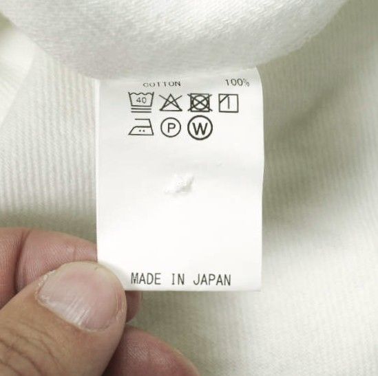 SEE SEE x URBS シーシー URBAN RESEARCH BUYERS SELECT アーバンリサーチ 25AW 別注 日本製 BIG SHIRT WASHED NEL ウォッシュドフランネル ビッグシャツ L WHITE 長袖 トップス【中古】【SEE SEE × URBS】 SEE SEE x URBS シーシー URBAN RESEARCH BUYERS SELECT アーバン