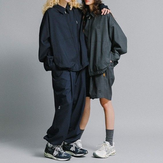 SEE SEE x URBS シーシー URBAN RESEARCH BUYERS SELECT アーバンリサーチ 24SS 別注 日本製 WOOL BLOUSON ウールブルゾン L NAVY ジップジャケット アウター【中古】【SEE SEE × URBS】 SEE SEE x URBS シーシー URBAN RESEARCH BUYERS SELECT アーバン