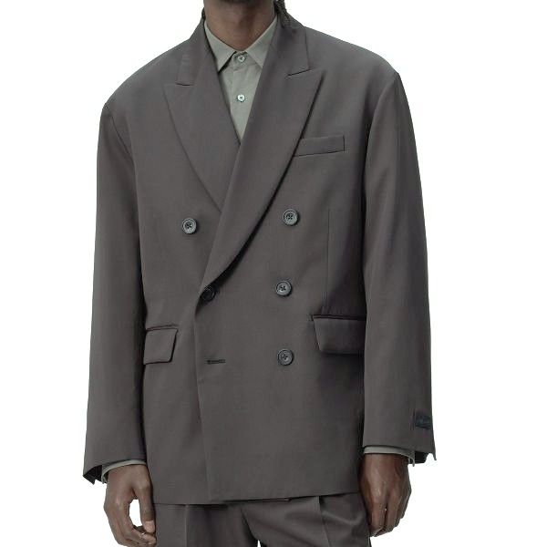 KITH NYC x ssstein キスニューヨークシティ シュタイン 25AW 別注 日本製 101 Oversized Double Breasted Blazer オーバーサイズダブルブレステッドブレザー ST.1355 M Kindling テーラードジャケット アウター【中古】【KITH NYC × ssstein】 KITH NYC x ssstein キスニューヨークシティ シュタイン 25AW 別注 101