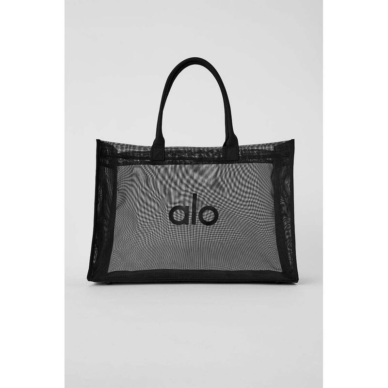 美品 alo Yogaショルダーバッグ 透明フィットネスバッグ｜ショルダー