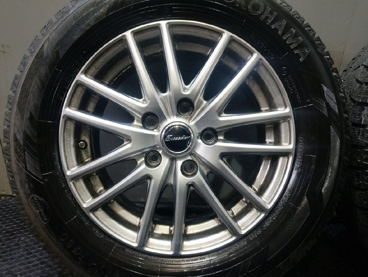 YOKOHAMA iG60 195/65R15】スタッドレス【Exceeder 15インチ 