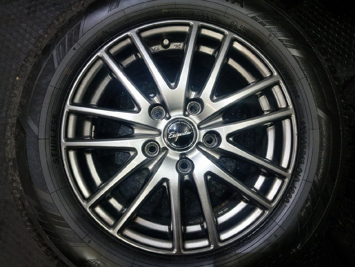 YOKOHAMA iG60 195/65R15】スタッドレス【Exceeder 15インチ 