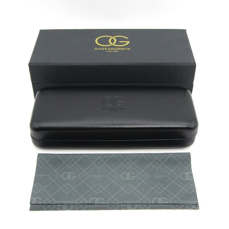 未使用 OLIVER GOLDSMITH オリバーゴールドスミス メガネフレーム PINNER 日本製 ピナー ラウンド Gold 54000727 未使用 OLIVER GOLDSMITH オリバーゴールドスミス メガネフレーム