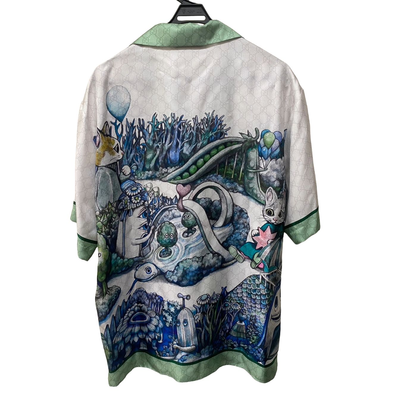 GUCCI グッチ×ヒグチユウコ コラボ 25－26AW新作 シルクツイル シャツ