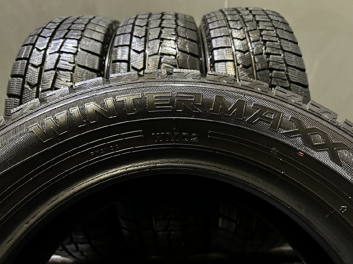 DUNLOP WINTER MAXX WM02 175/65R14 14インチ スタッドレス 4本 22年製 バリ溝 コルト ベリーサ デミオ bB ノート ヴィッツ等　(KTF492) DUNLOP WINTER MAXX WM02 175/65R14 14インチ スタッドレス 4本 22年製