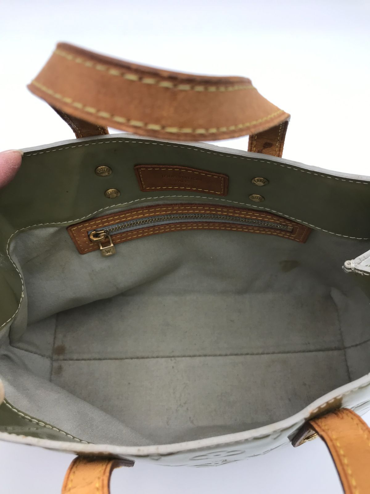 LOUIS VUITTON ルイヴィトン ミニトートバッグ リードPM ヴェルニ 828