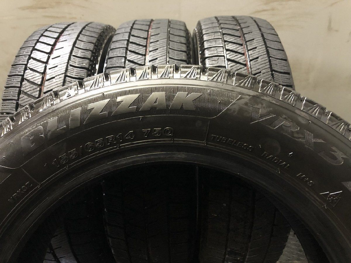 BS BRIDGESTONE BLIZZAK VRX3 155/65R14 14インチ スタッドレス 4本 21 
