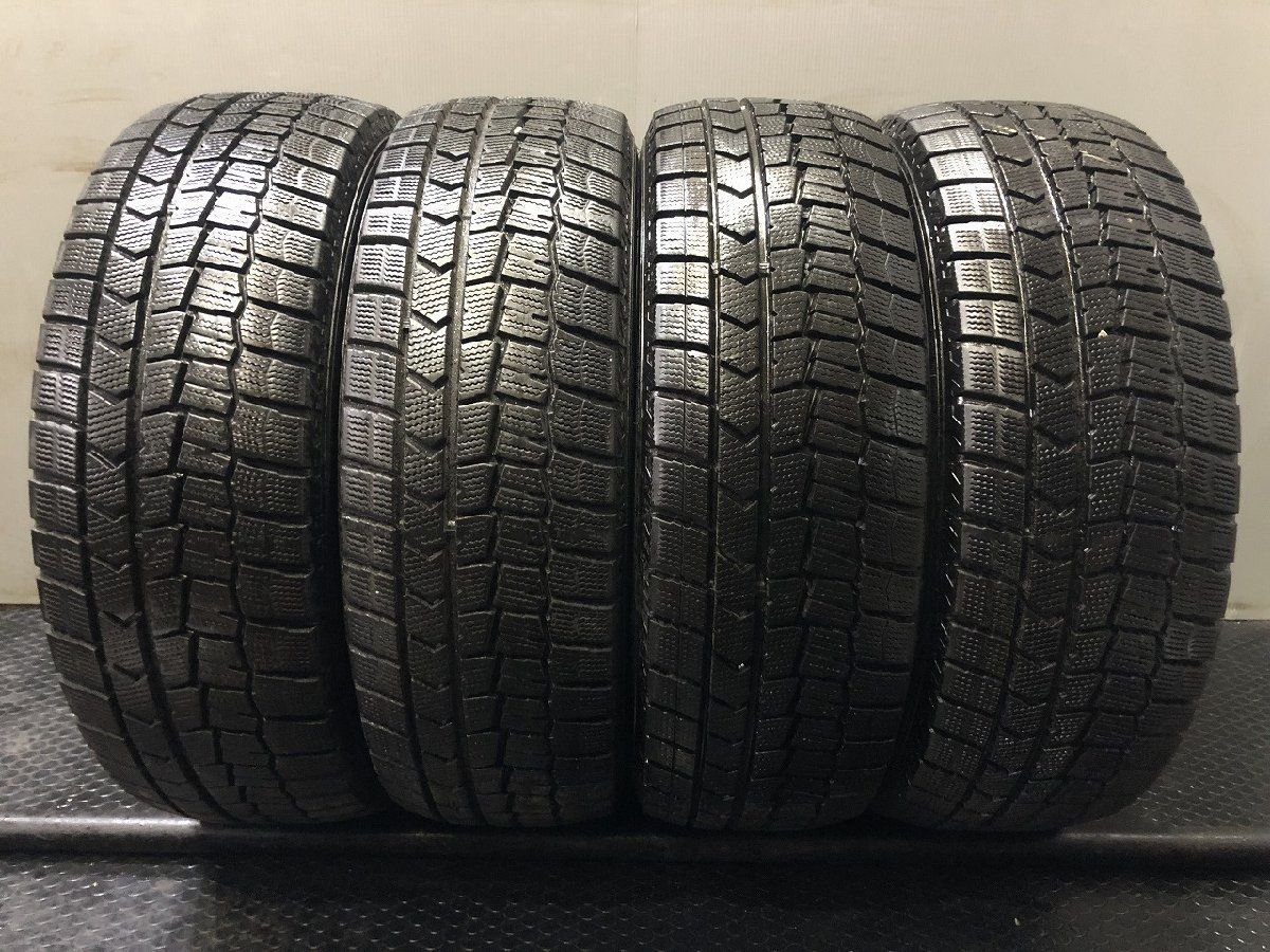 DUNLOP WINTER MAXX WM02 205/60R16 16インチ スタッドレス 4本 23～24年製 バリ溝 ステップワゴン ヴォクシー ノア ビアンテ等　(KTJ547)クレジットカード QRコード決済可能 DUNLOP WINTER MAXX WM02 205/60R16 16インチ スタッドレス 4本 23年製