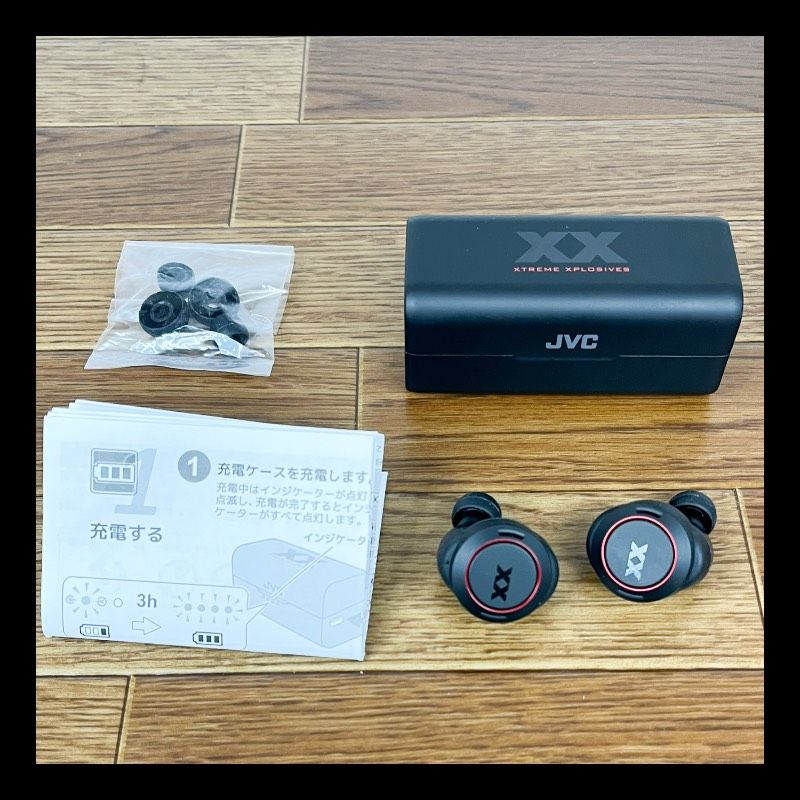 JVC ワイヤレスイヤホン HA-XC91T ジャンク商品 - メルカリ
