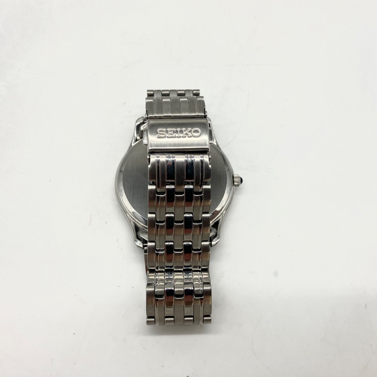 FA584【お買い得】SEIKO 腕時計 メンズ シルバー ローマ数字 - メルカリ