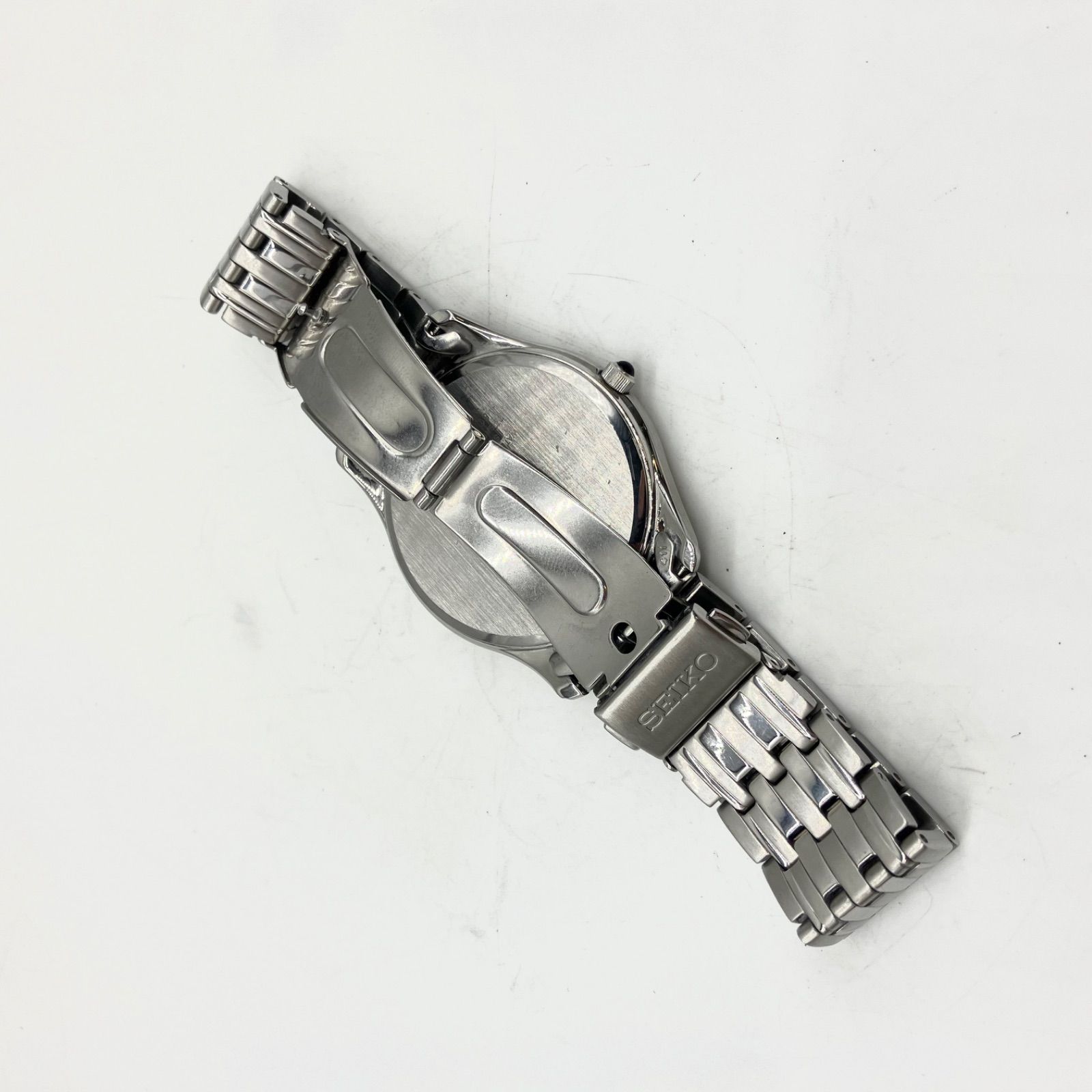 FA584【お買い得】SEIKO 腕時計 メンズ シルバー ローマ数字 - メルカリ