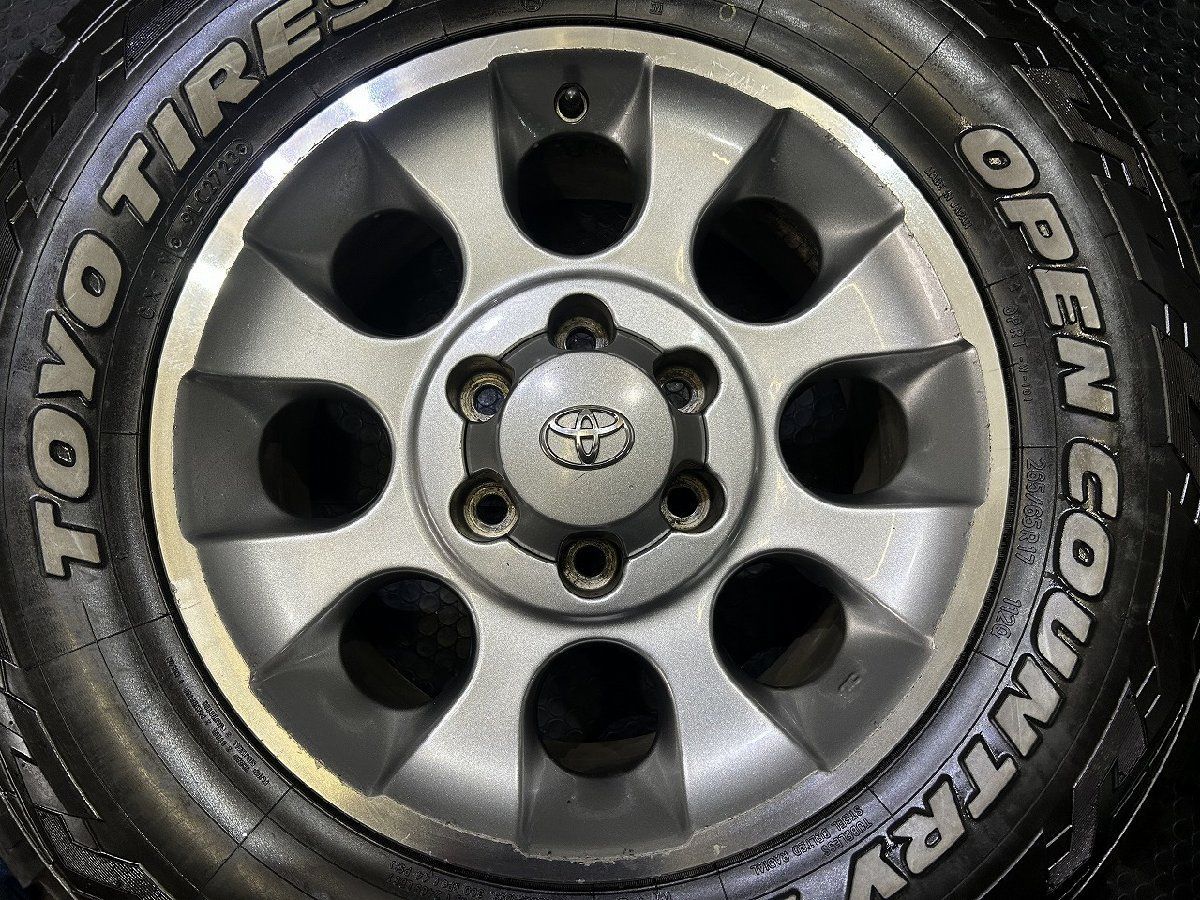TY オープンカントリー R/T 265/65R17 夏タイヤ トヨタ FJクルーザー 