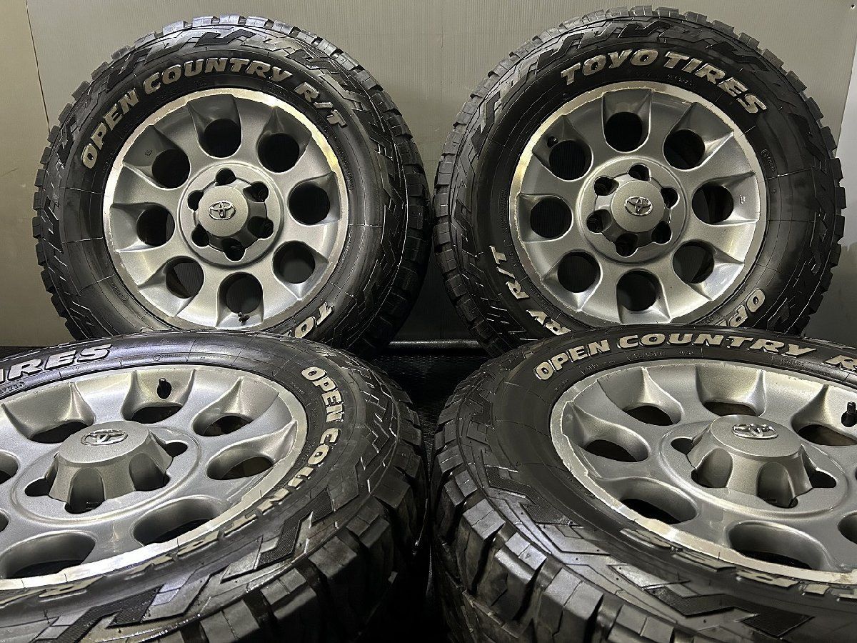 TY オープンカントリー R/T 265/65R17 夏タイヤ トヨタ FJクルーザー 純正アルミホイール 17インチ 7.5J6HPCD139.7+15 23年 プラド KTM670 TY オープンカントリー R/T 265/65R17 夏タイヤ トヨタ FJクルーザー