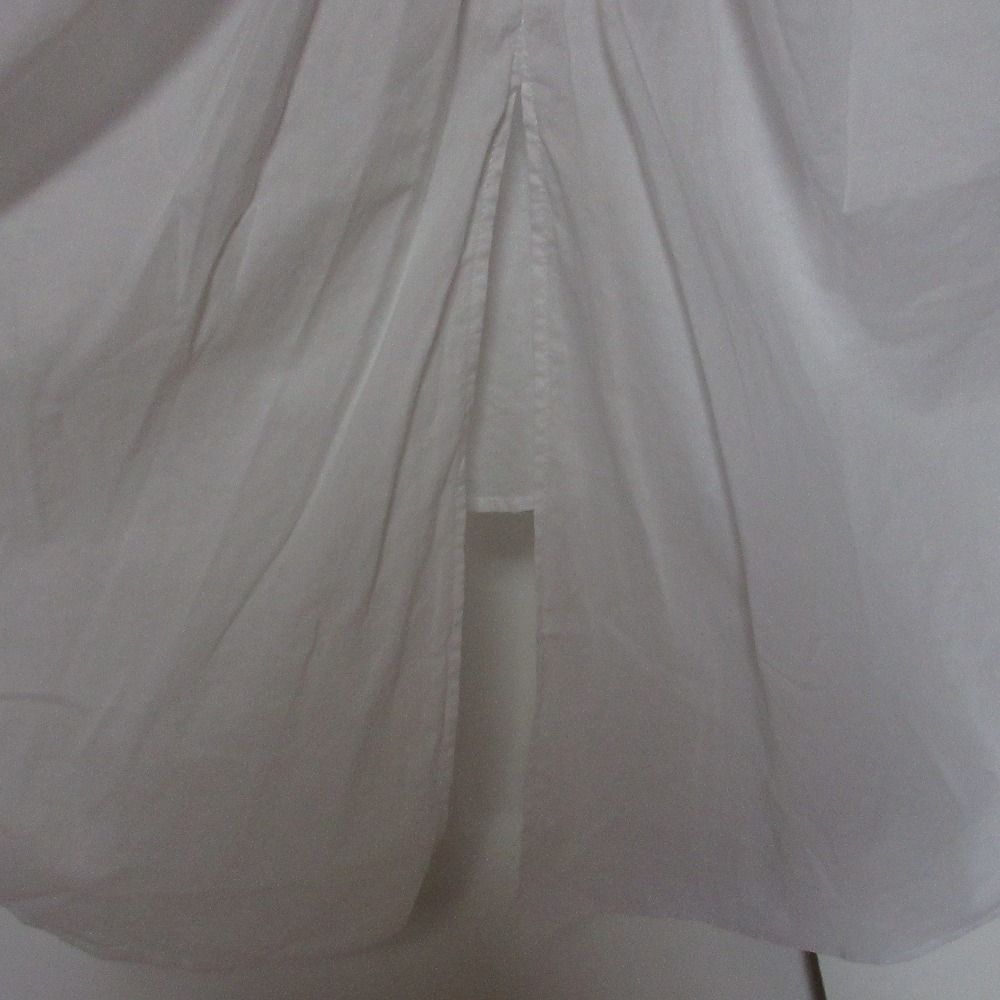 美品 22AW LE PHIL ルフィル バックツイストブラウス 半袖 シャツ F ホワイト レディース 古着 中古 USED 美品 22AW LE PHIL ルフィル バックツイストブラウス 半袖 シャツ F