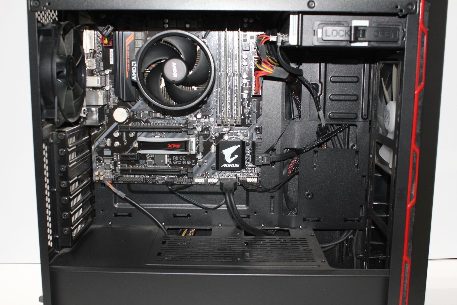 中古自作デスクトップPC】Ryzen5/SSD256GB+HDD1TB/メモリ16GB ④ 