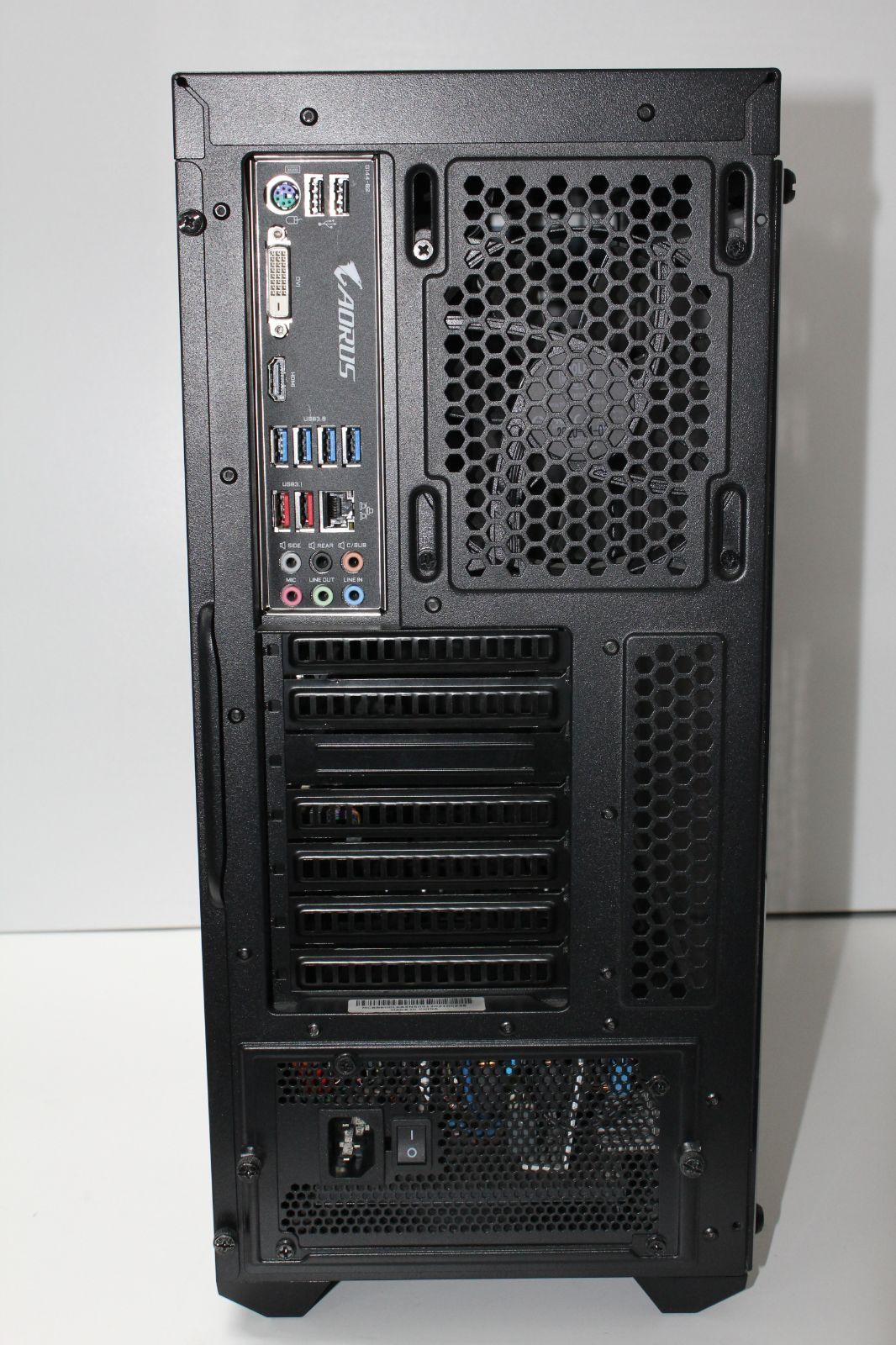 中古自作デスクトップPC】Ryzen5/SSD256GB+HDD1TB/メモリ16GB ④ 