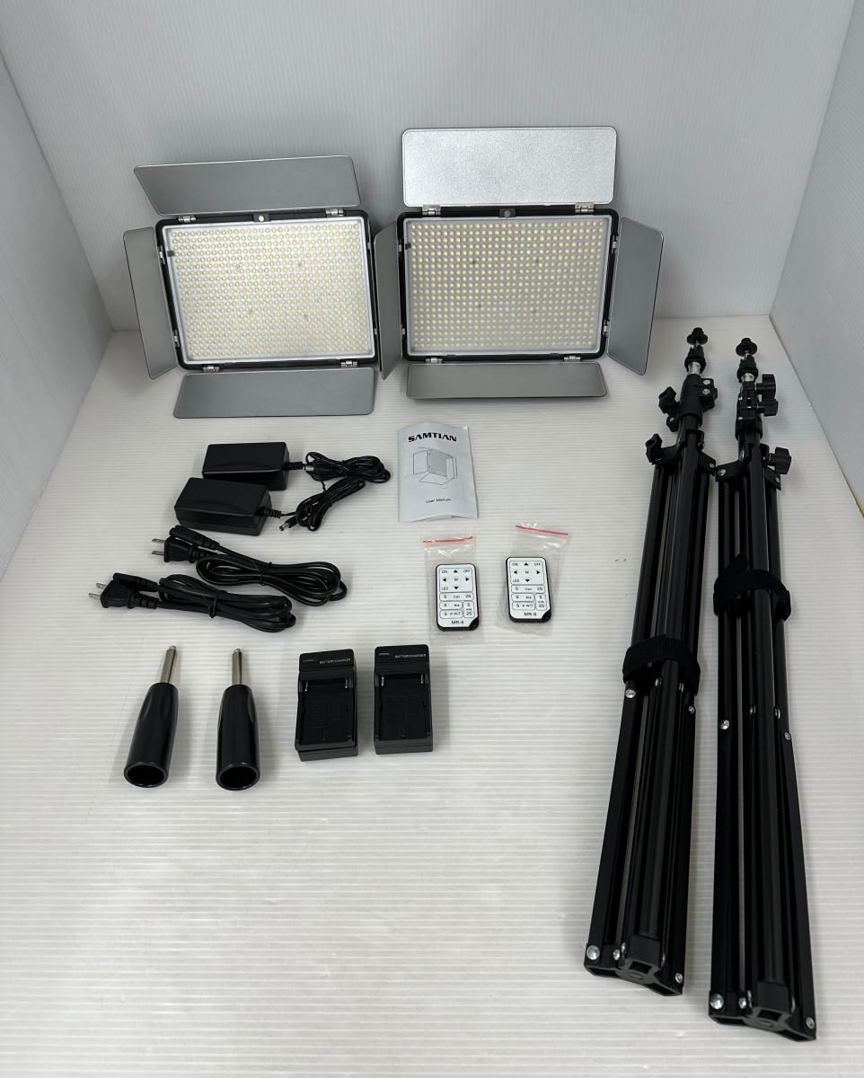ビデオ・写真用照明 LEDライトキット SAMTIAN TL-600AS 【公式通販】