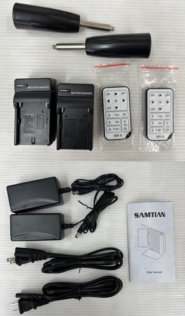 ビデオ・写真用照明 LEDライトキット SAMTIAN TL-600AS 【公式通販】