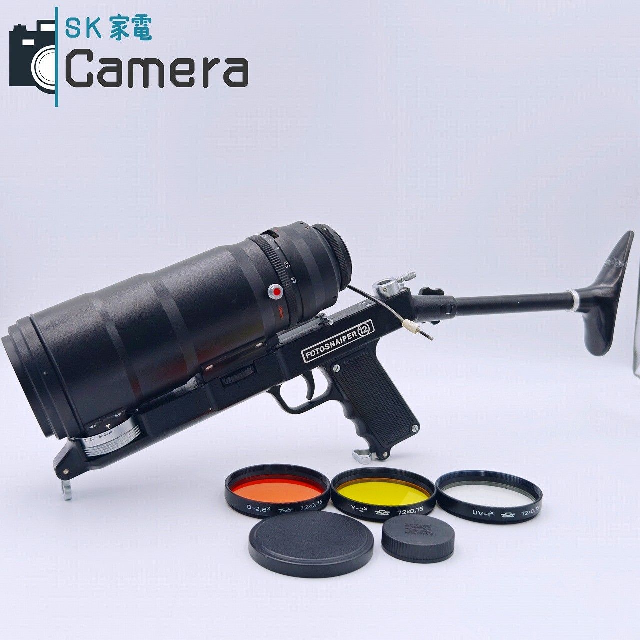 【中古】 ZENIT TAIR-3S 300ｍｍ F4.5 FOTOSNAIPER 12 MADE IN USSR M42 ゼニット フォトスナイパー カラーフィルター付 中古】 ZENIT TAIR-3S 300mm F4.5 FOTOSNAIPER 12 MADE IN USSR M42