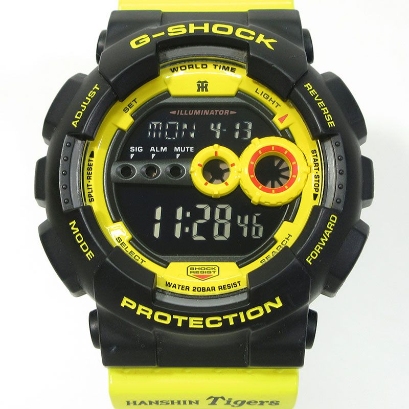 三重本店】 中古 CASIO | カシオ GD-100HT22-9JR G-SHOCK×阪神 