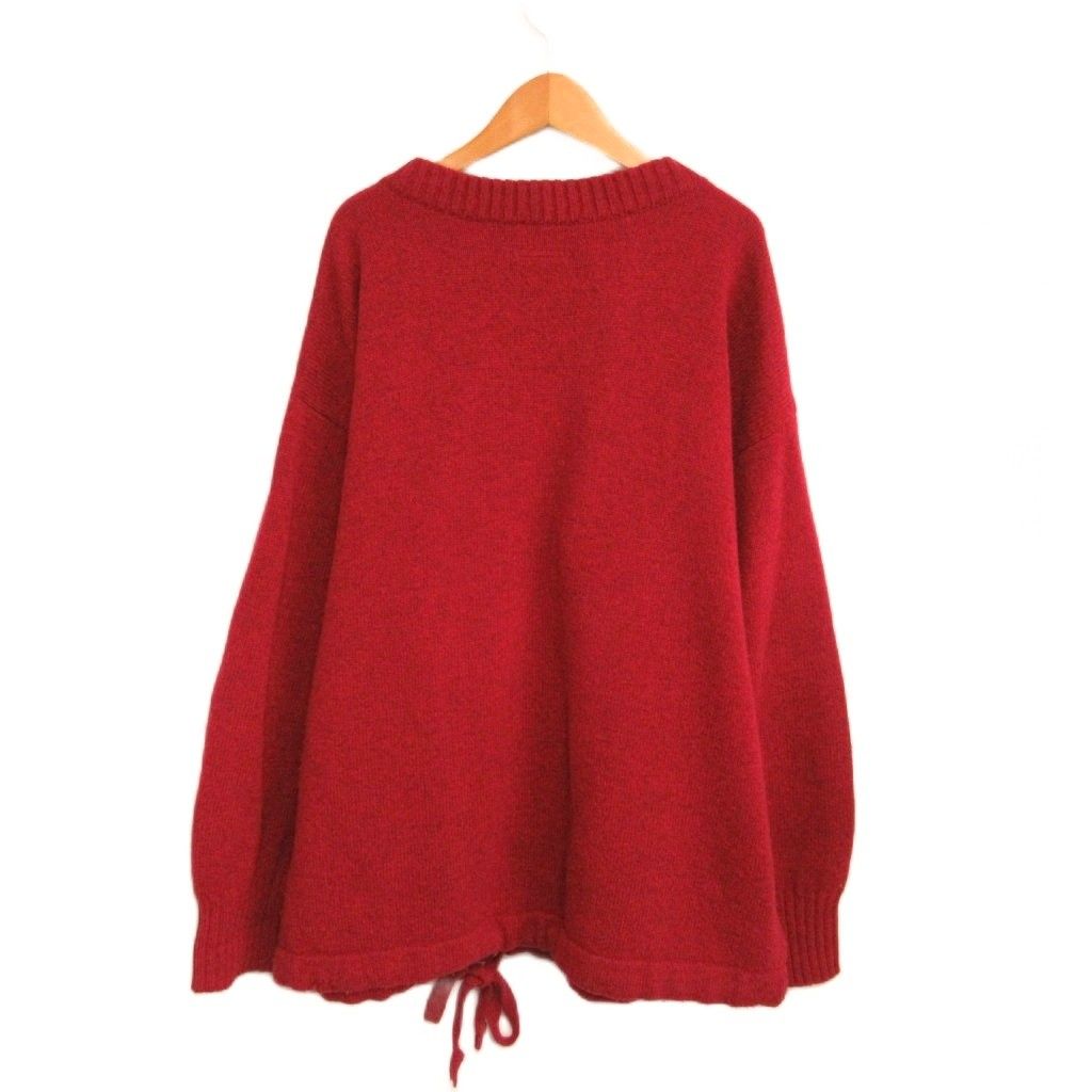 タム Tamme 25AW DOUBLE FRONT KNIT PO ニット セーラー モヘヤ混 2 