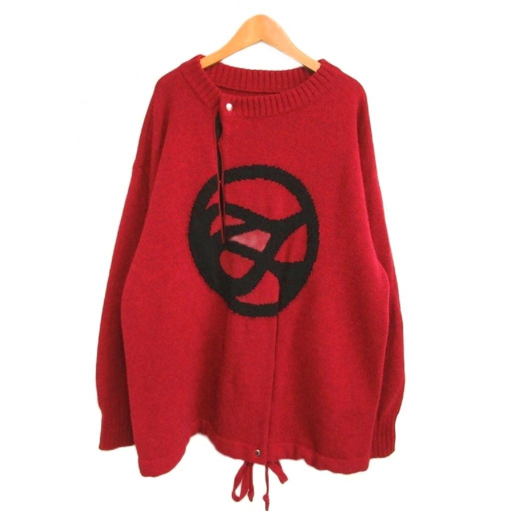 タム Tamme 25AW DOUBLE FRONT KNIT PO ニット セーラー モヘヤ混 2 