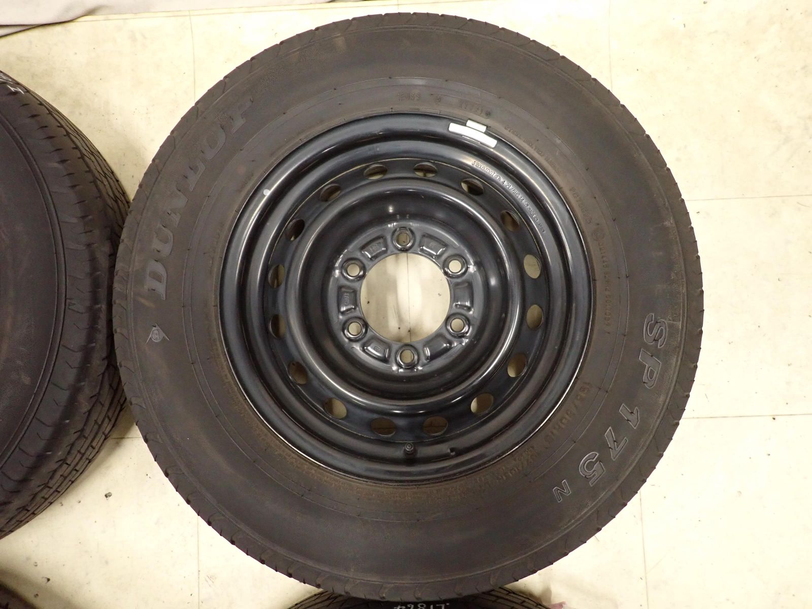 夏4本SET 会社宛送料無料 195/80R15×6J 107/105 LT ダンロップ SP175N 
