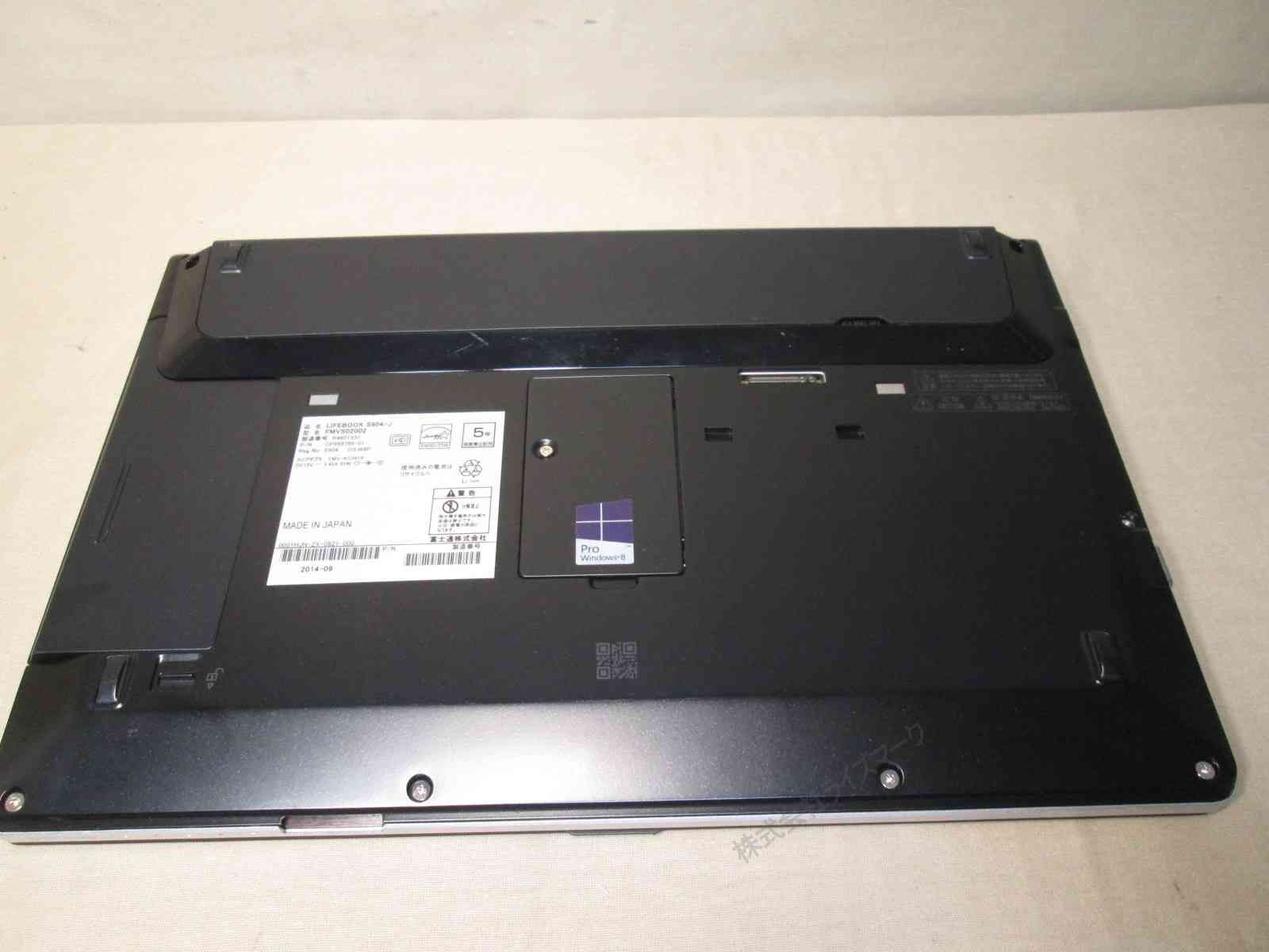 富士通 LIFEBOOK S904/J【Core i5 4300U】 10GBメモリ 【Windows11 Pro 